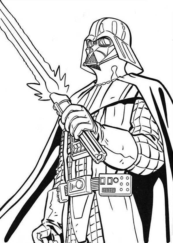 600x844 Vader Coloring Pages