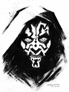 236x314 Darth Maul Inks By Seanforney On Lineart Star Wars