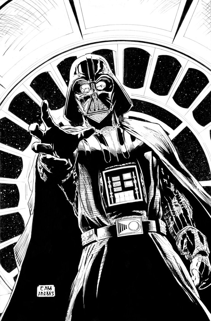 Darth Vader Cartoon Drawing at GetDrawings | Free download