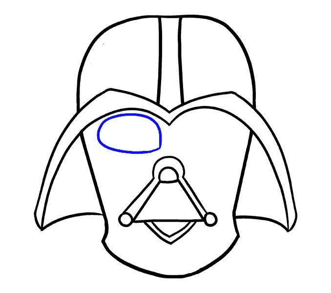678x600 How To Draw Darth Vader In A Few Easy Steps Easy Drawing Guides