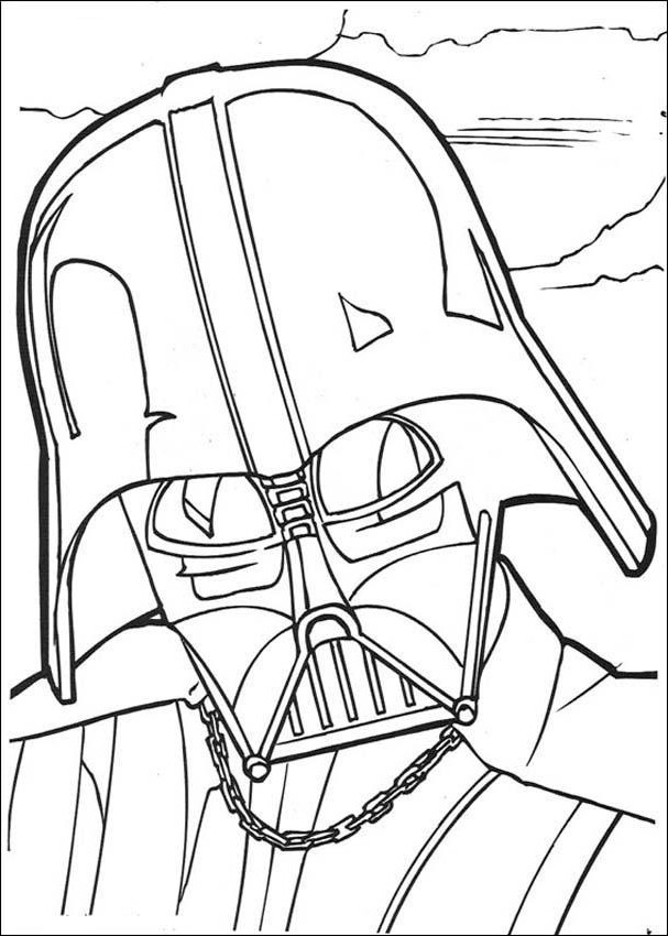 607x850 Vader Coloring Pages