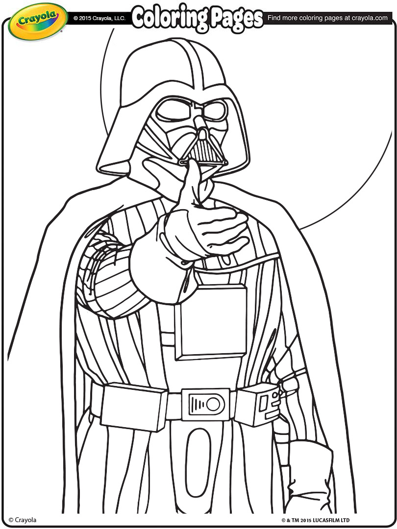810x1080 Star Wars Darth Vader Crayola.ca