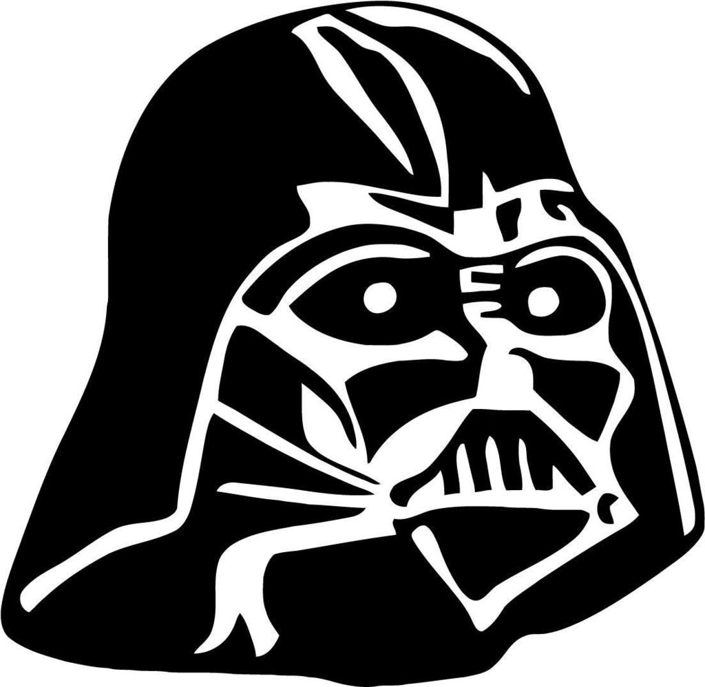 Darth Vader Helmet Drawing at GetDrawings | Free download