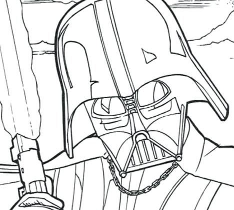 468x419 Darth Vader Pictures To Color Coloring Pages Star Wars Movie Darth