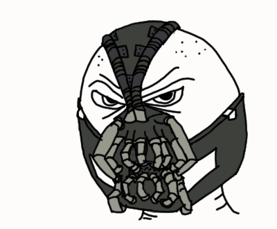 400x330 Bane Sketch By Luke The F0x