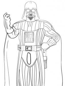 227x302 Drawn Darth Vader Animated