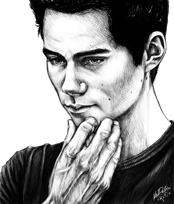 600x704 Dylan O'Brien In Pencil By On @