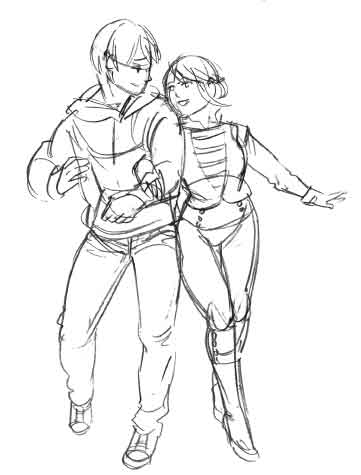 361x475 How To Draw Manga People On A First Date