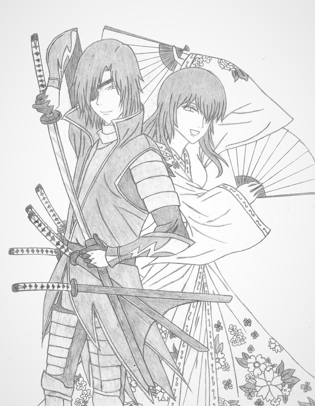 1024x1321 Date Masamune And By Kazehanarin