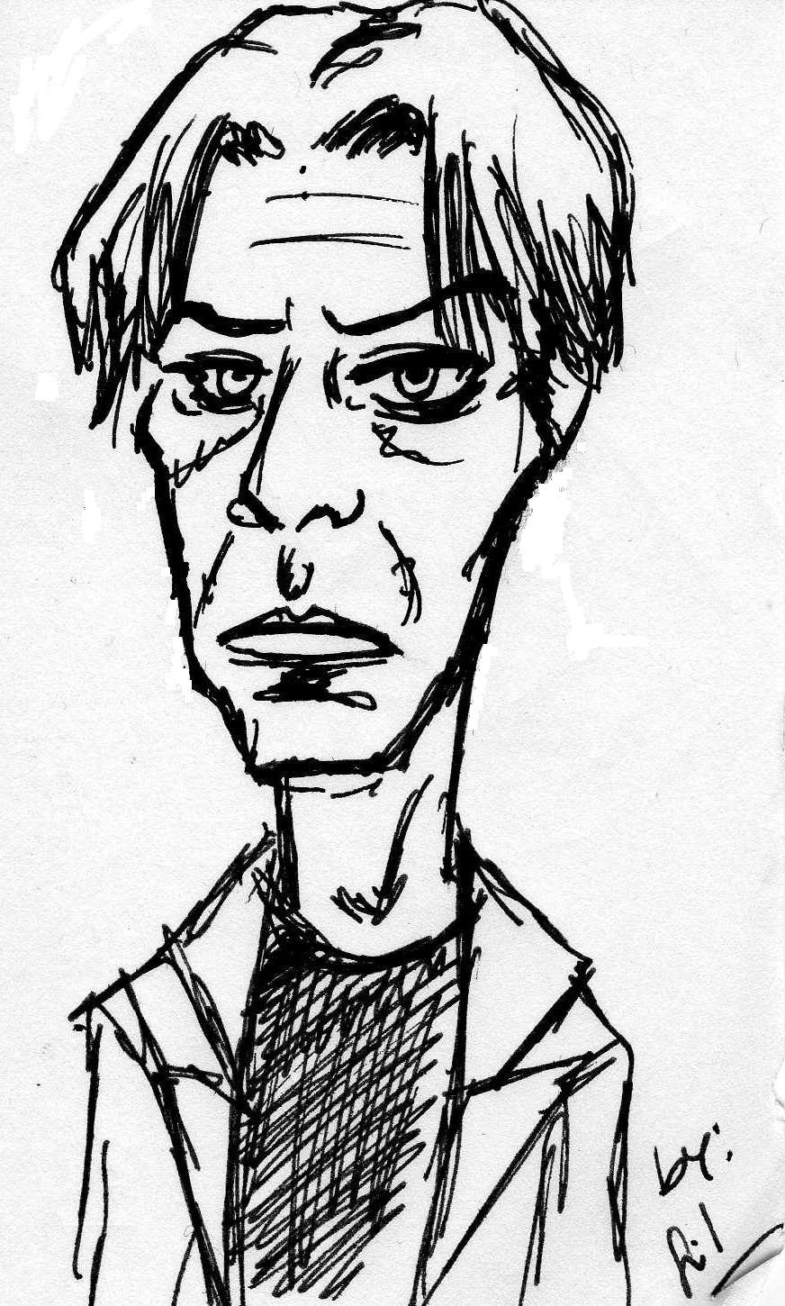 872x1450 Caricatura De David Bowie 2 By Silwy Whisky