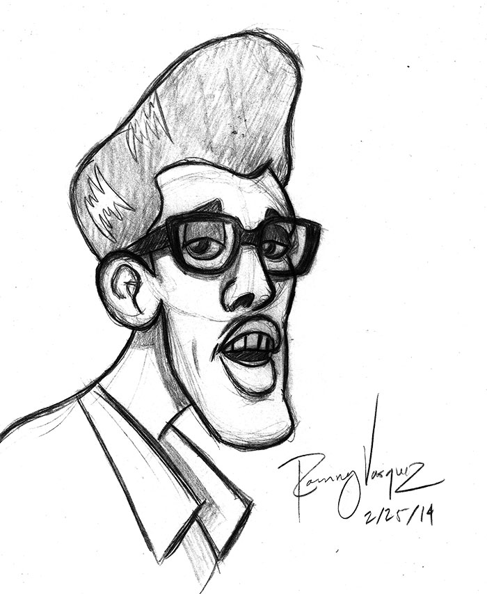 700x854 David Ruffin By Rockabillylaker