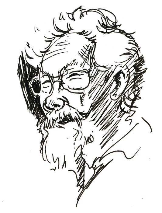 533x700 Jacquie's Sketchbook A Little Sketch Of David Suzuki