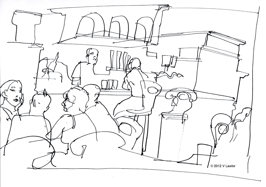 850x597 One Drawing A Day, Veronica Sketchbooks Iii Urban