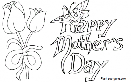 543x338 Easy^ Mothers Day Drawings Ideas, Pictures For Cards Mothers Day