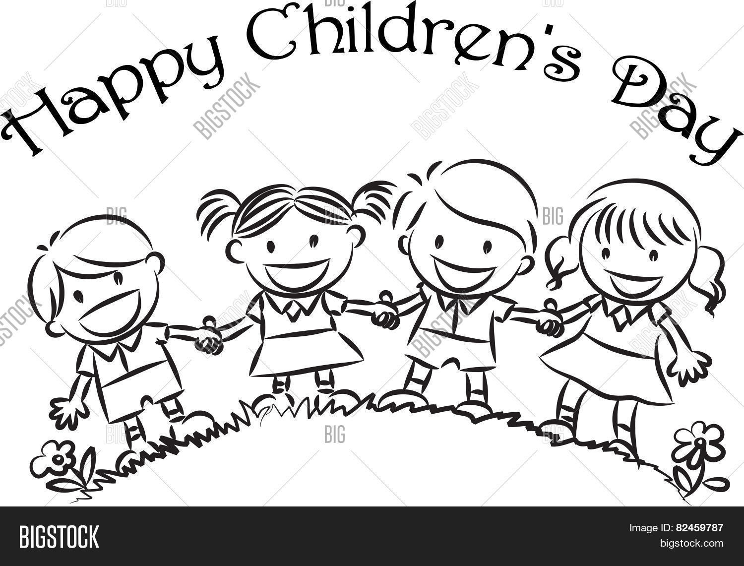 1500x1141 Happy Children's Day Vector Amp Photo Bigstock