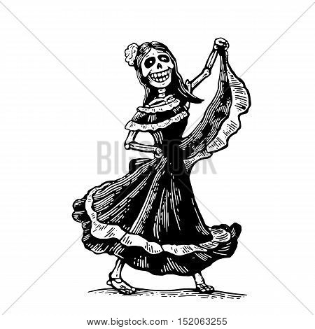 450x470 Day Dead Dia De Los Muertos. Vector Amp Photo Bigstock