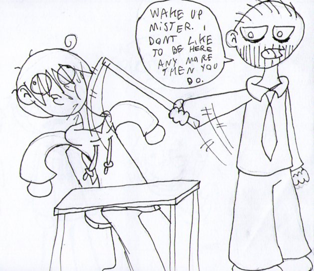 629x542 Daydreaming In Class Wake Up By Lava1o