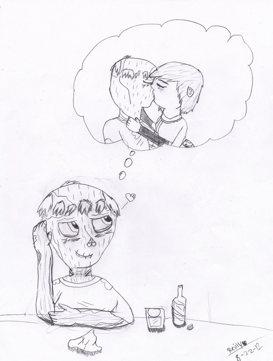 900x1189 Sketch Daydreaming Of You And I By Stitchlovergirl96