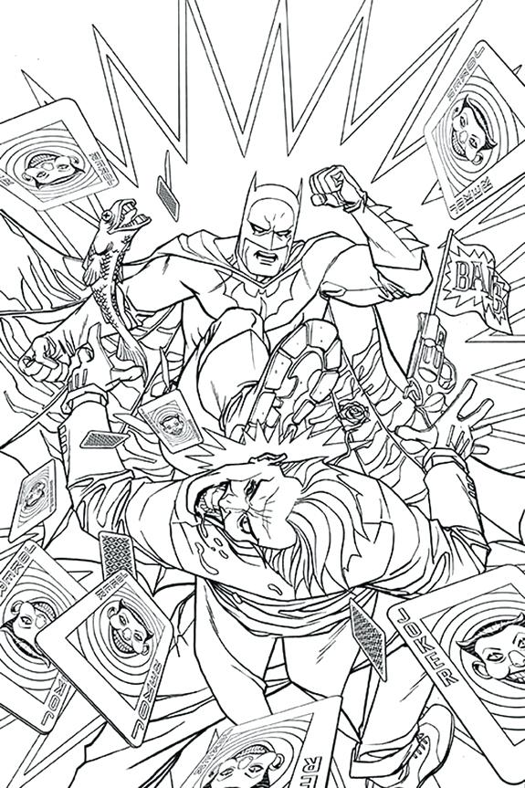 575x863 Great Dc Comics Coloring Pages Free Download Colouring For Amusing