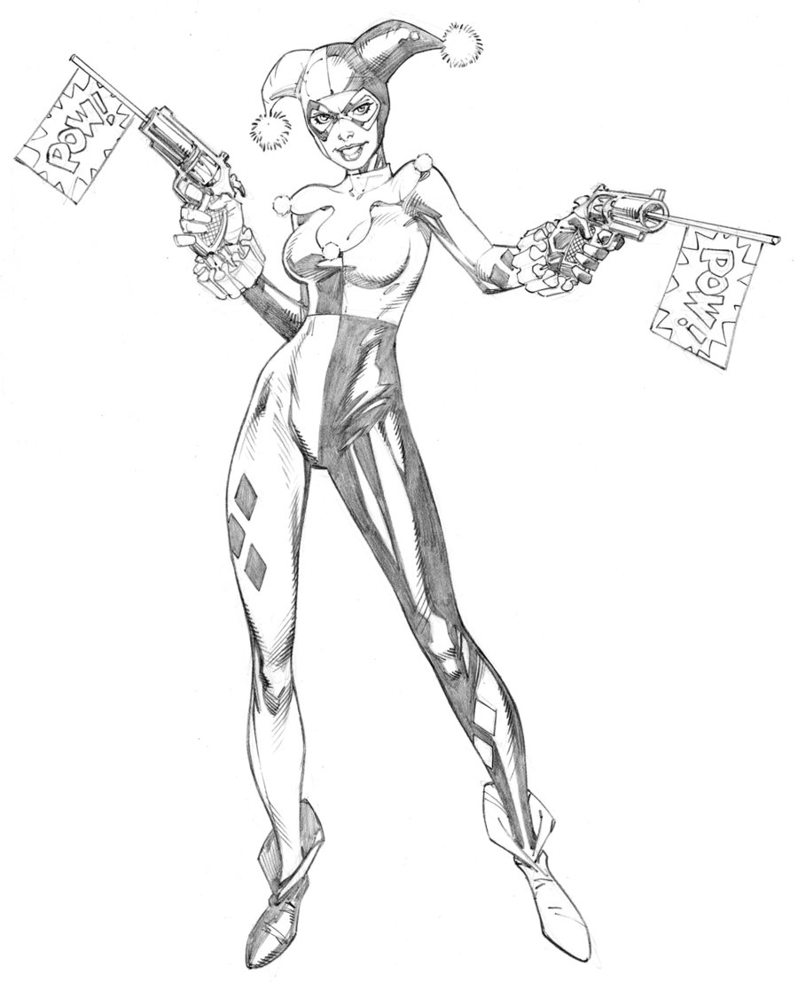 900x1116 Harley Quinn Dc Comics By On @