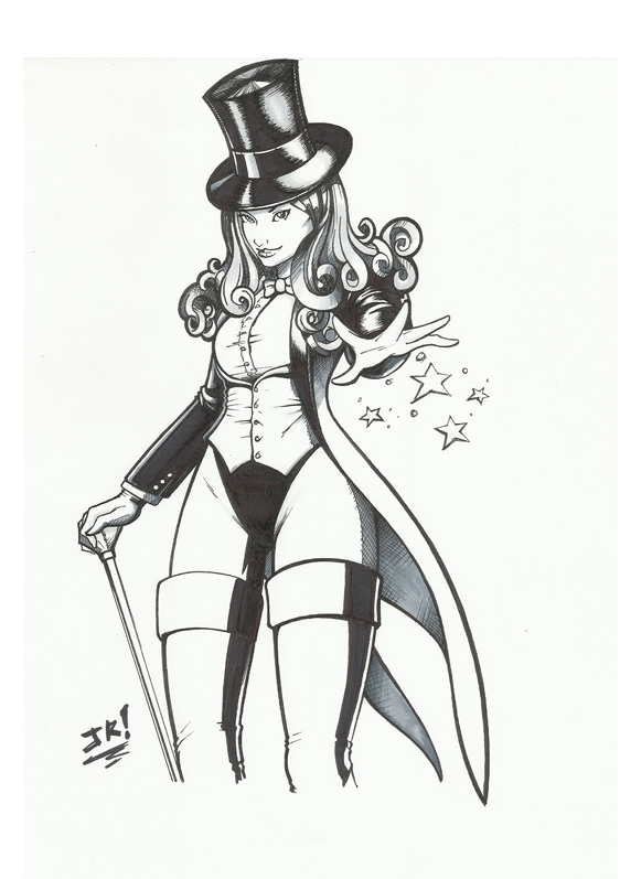 562x797 Zatanna Dc Comics By Red Arkana