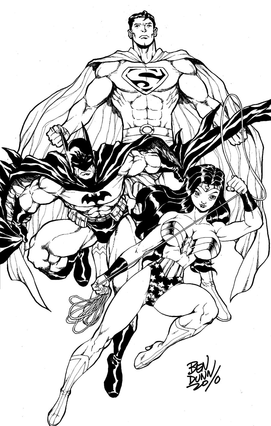 900x1413 Dc Comics Trinity Commission By Dogsupreme