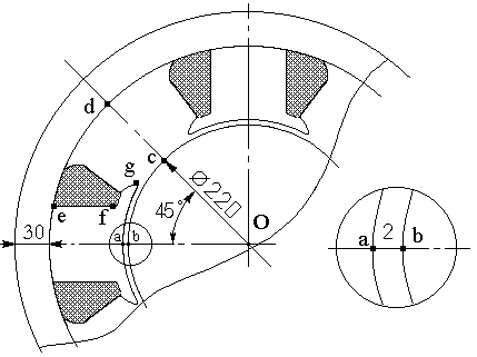 429x321 Magnetic Field Simulation In The Air Gap Of Dc Electric Motor