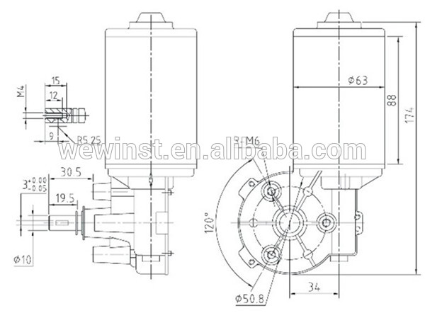 600x449 12v Dc Motor High Power 49mm 59mm 63mm D63l 1230 130, View 12v Dc