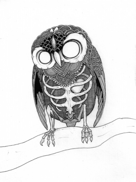 540x720 Dead Owl Design Wow Tattoo's Owl, Tattoo