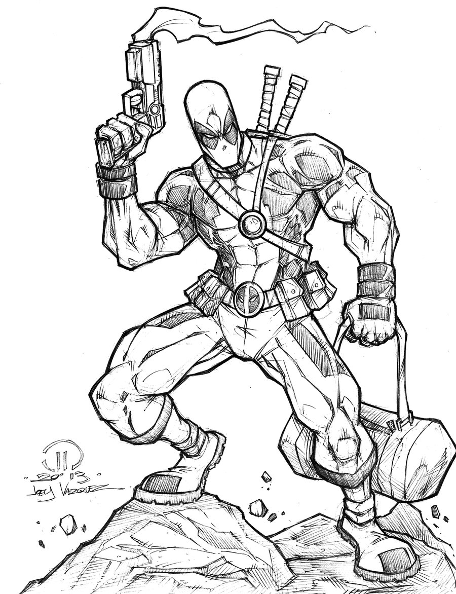 900x1172 Dead Pool By Joeyvazquez