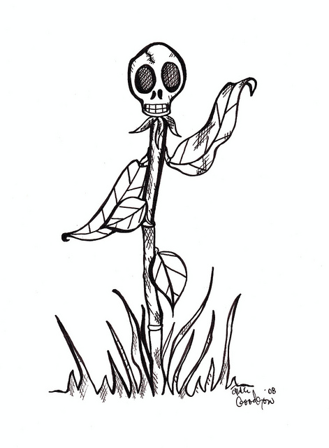 471x640 Dead Flower Drawings Sketch Coloring Page