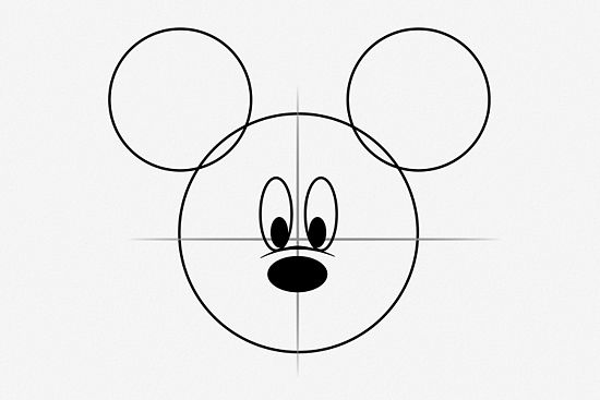 550x367 Draw Mickey Mouse Mickey Mouse, Mice And Drawings