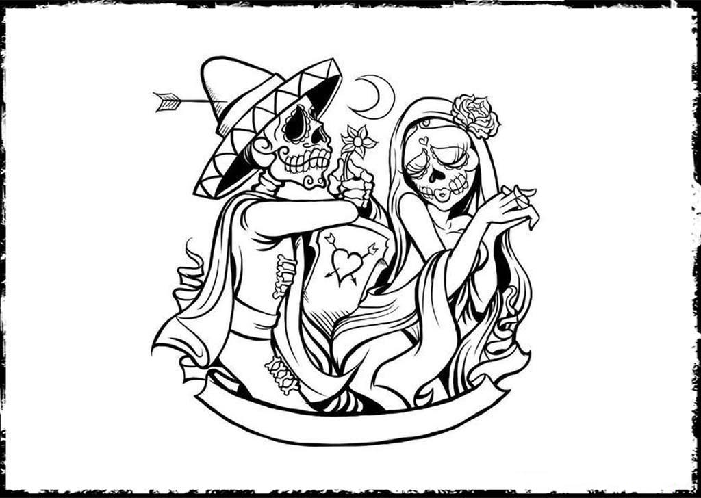 1024x728 Dead Coloring Pages