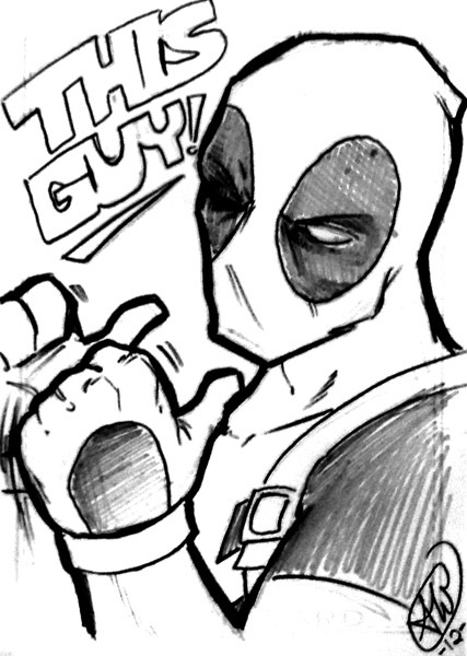 427x600 Deadpool By Theninjayaiba
