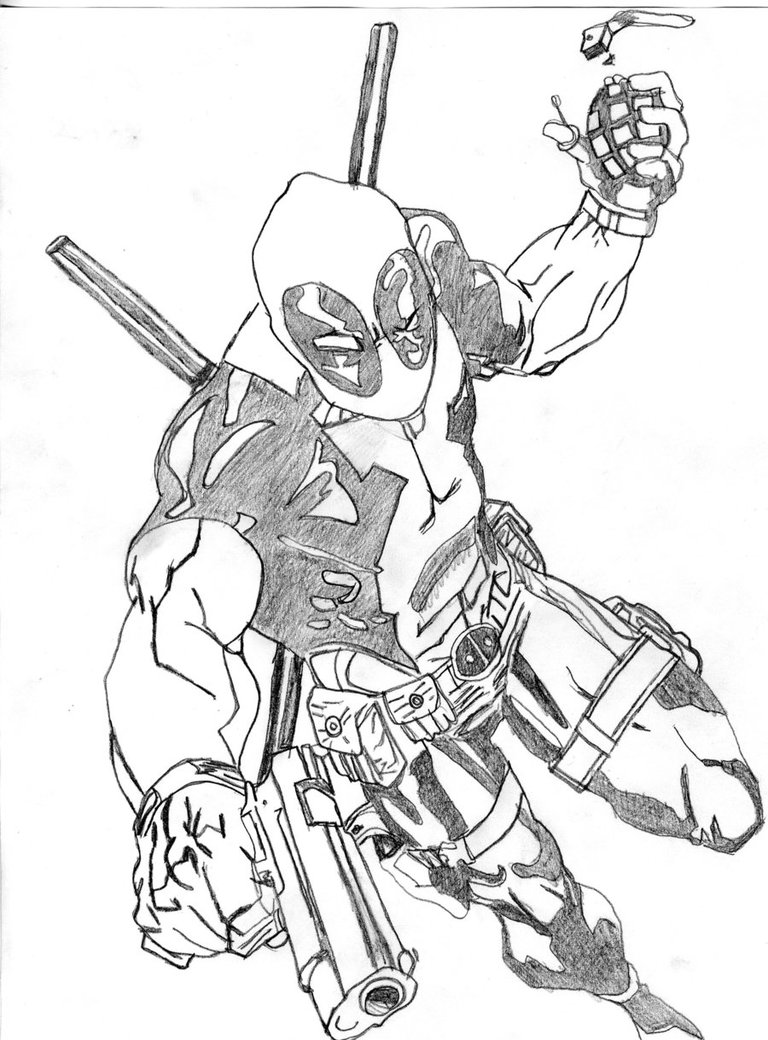 768x1040 Deadpool By Spikemcfly