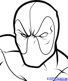 236x280 Drawing Deadpool Easy Step 5 Ryan Deadpool