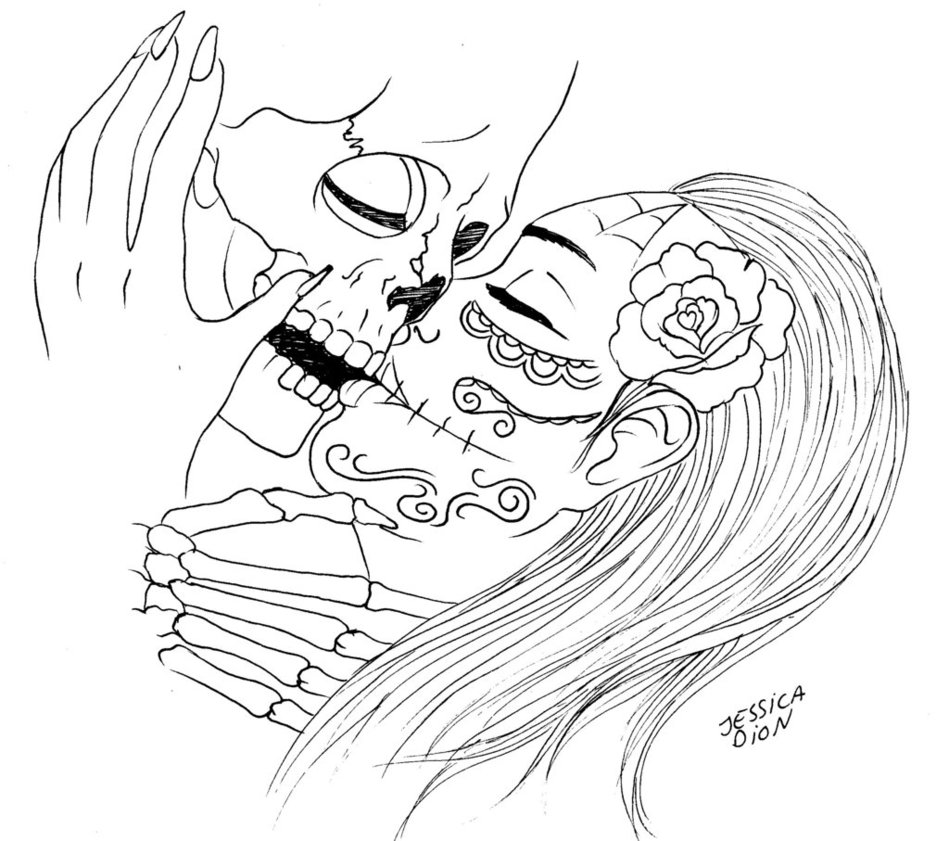 949x841 Death Kiss By Ashnaga