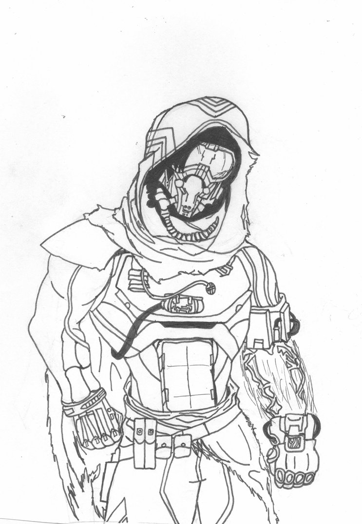 743x1075 Gift) Destiny Hunter By Death Dealer1368