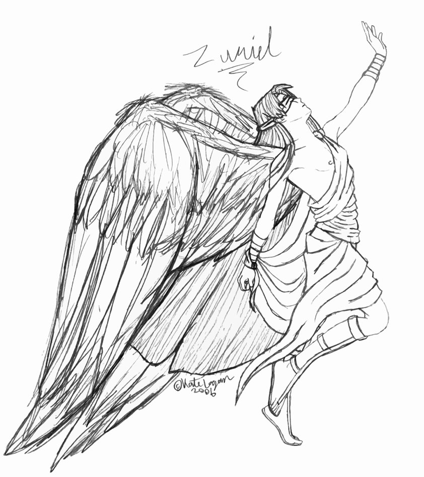 842x948 Zuriel Angel Of Death By Cei Ellem