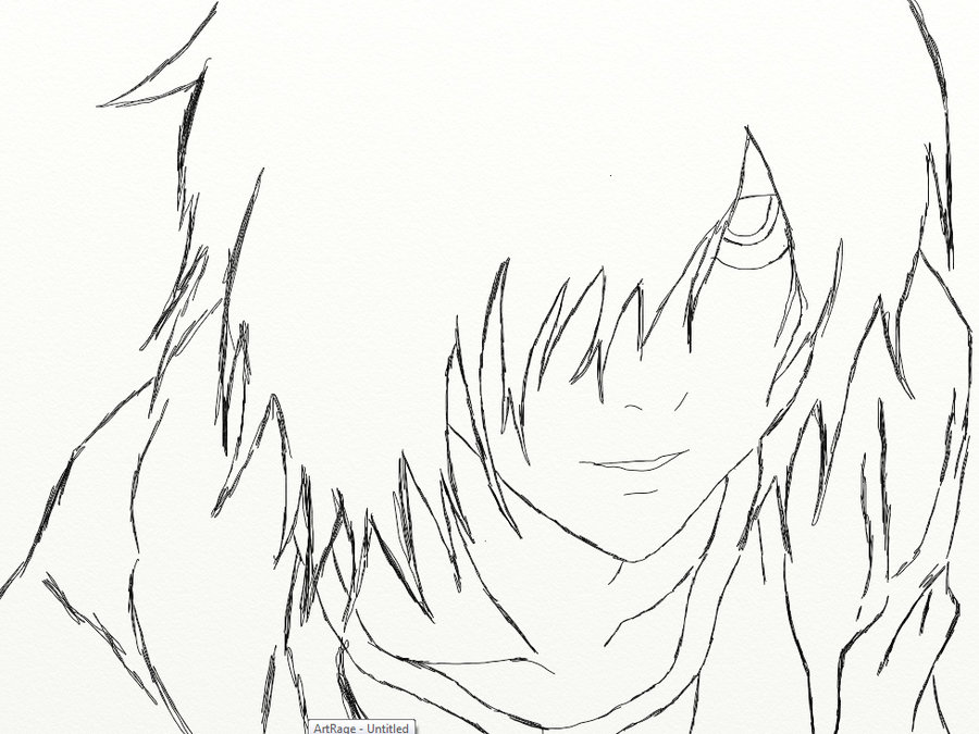 900x675 Death Note Sketch
