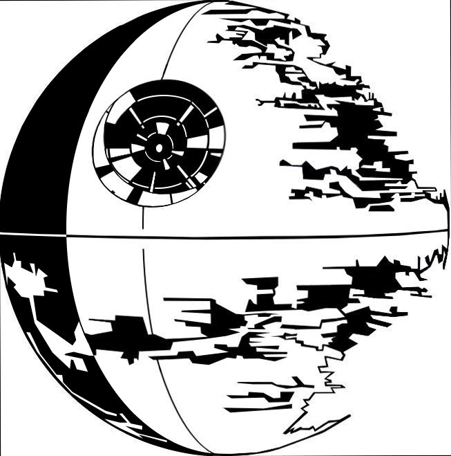 653x659 Death Star Ii By Expertiz