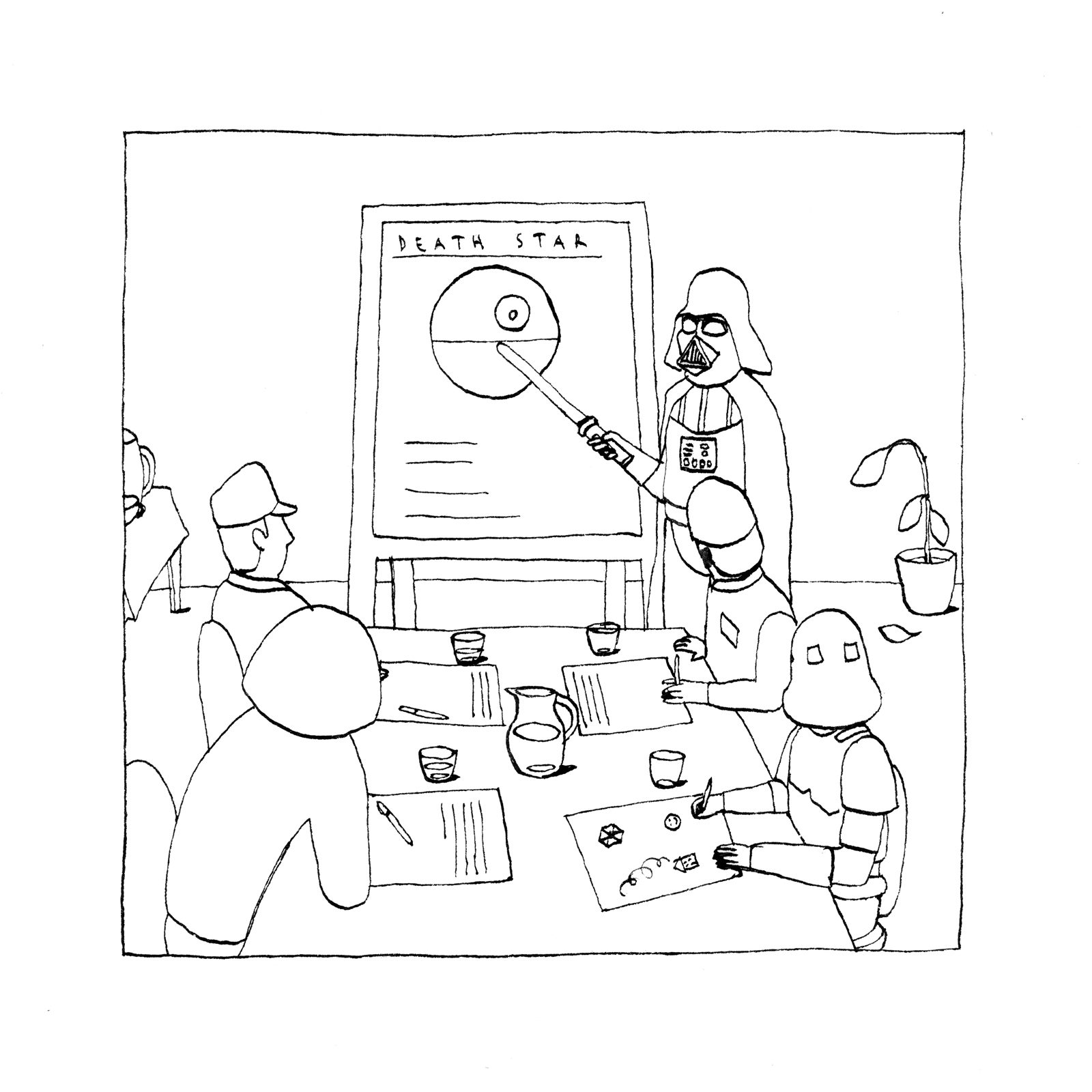 1600x1600 Death Star The Aoi