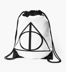 210x230 Deathly Hallows Drawstring Bags Redbubble