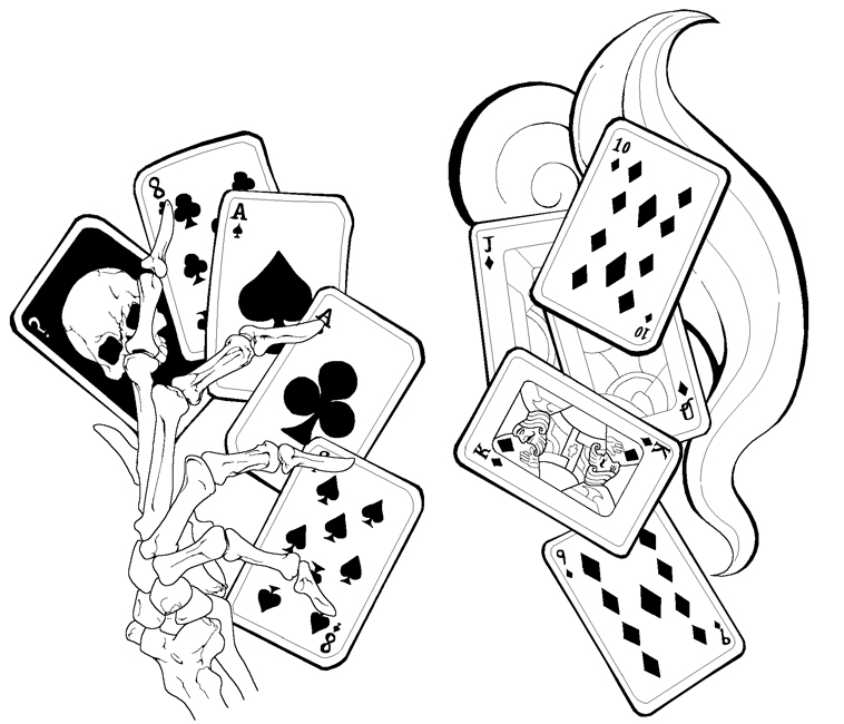 758x650 Playing Cards Tattoo Card Tattoo Designs Madscar Tatt Ideas
