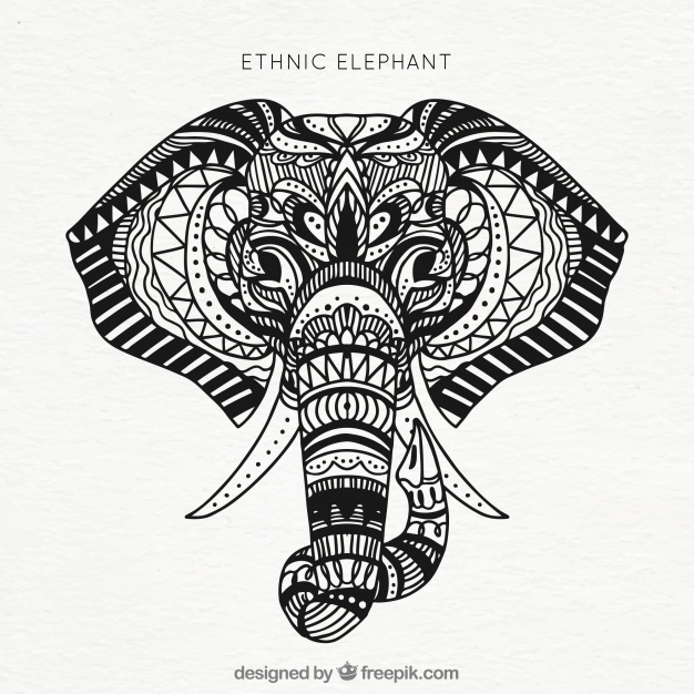 626x626 Decorated Elephant Vectors, Photos And Psd Files Free Download
