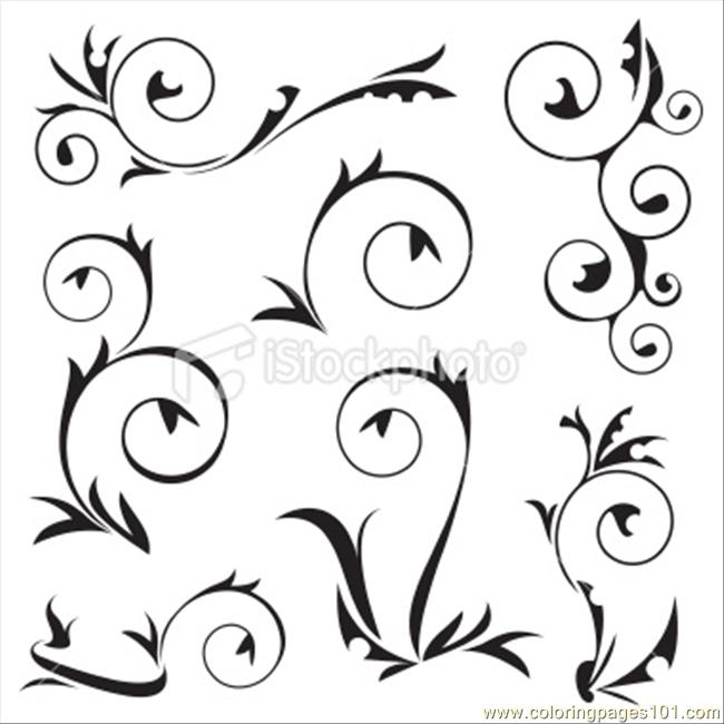 650x650 Frame Decoration Coloring Page