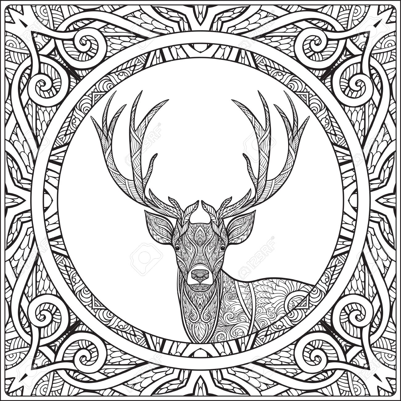 Deer Drawing at GetDrawings | Free download
