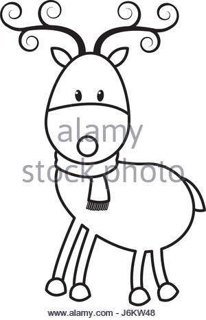 300x467 Illustration Paint Draw Deer Cartoon Color Beautiful Beauteously