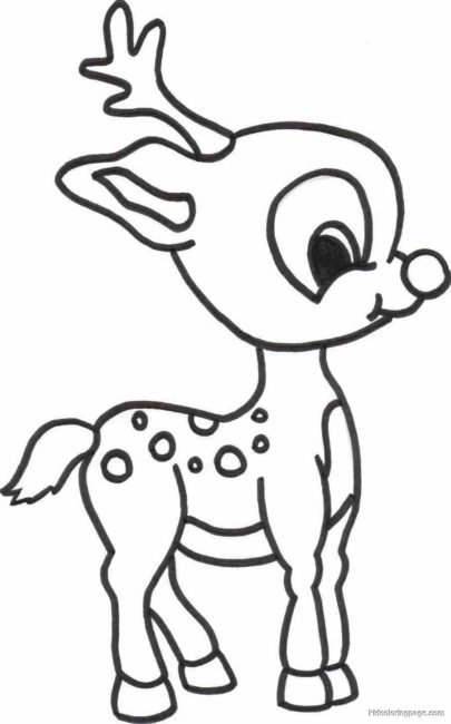 405x650 Deer Coloring Pages 2 Nice Coloring Pages For Kids