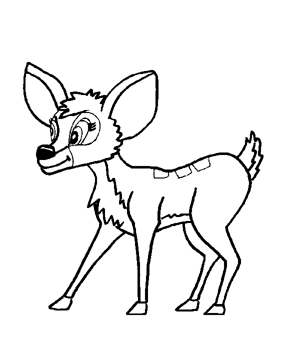 576x720 Deer Coloring Pages 3 Nice Coloring Pages For Kids
